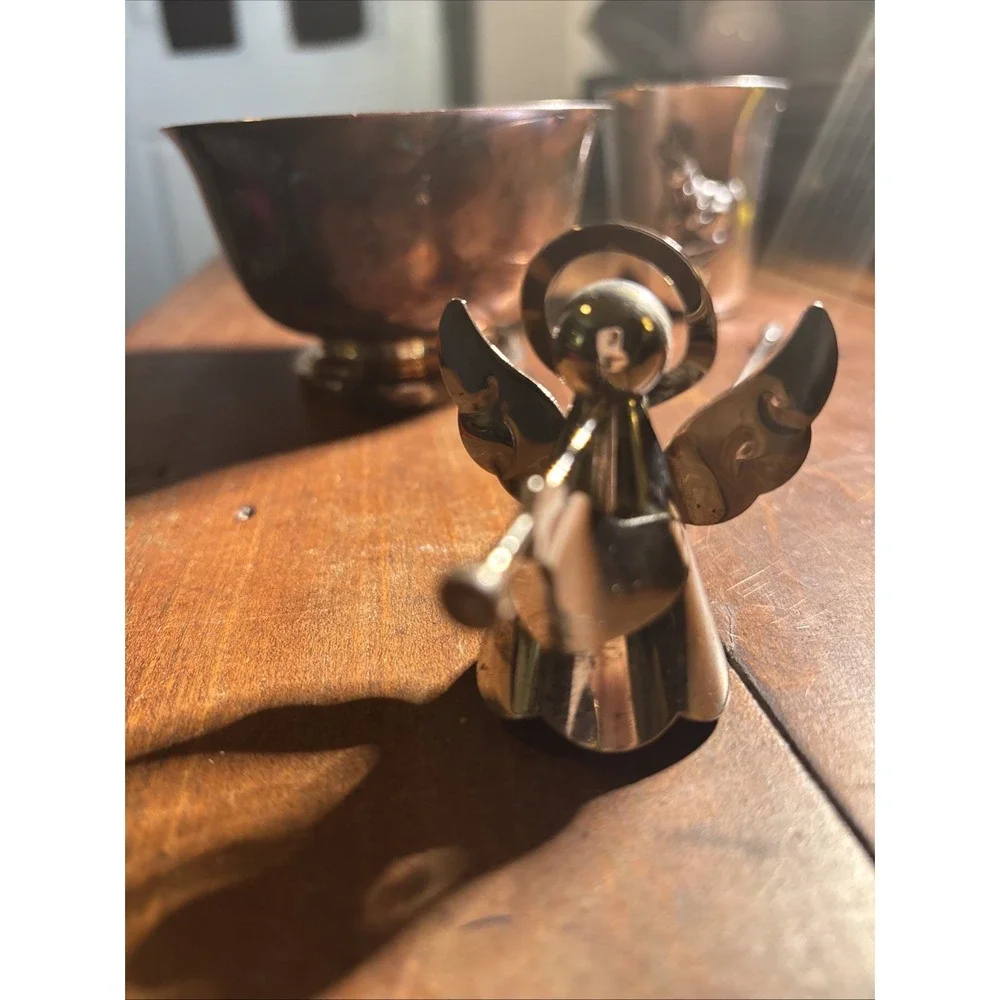 Silver Plated Vintage‎ Lot. Candle Snuffer, Bowl, Childs Cup. Napier, P. Revere